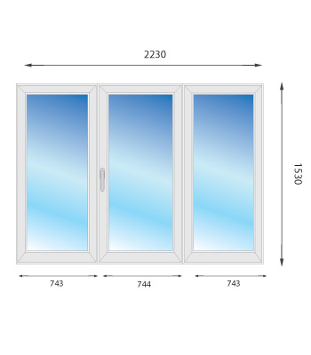 Цены на окно - Серия 504Д или 505 - 2