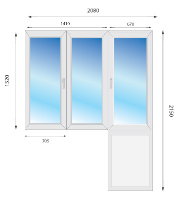 Цены на окно - Серия 528 - 4
