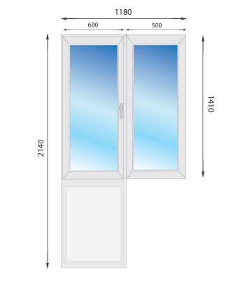 Цены на окно - Серия 606 - 3